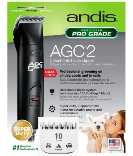 AGC2 Andis Nova na caixa Máquina Tosa Agc2 110V Profissional lacrada Pet Tosquiadeira