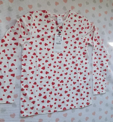 Camiseta manga longa Zara