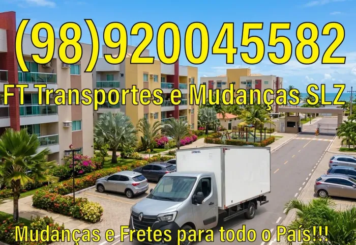 Mudanças em toda são luis, viagens , transporte 
