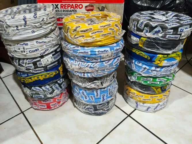 12 rolo de 4 mm , 8 rolo de 2,5 mm ( leia a descrição )