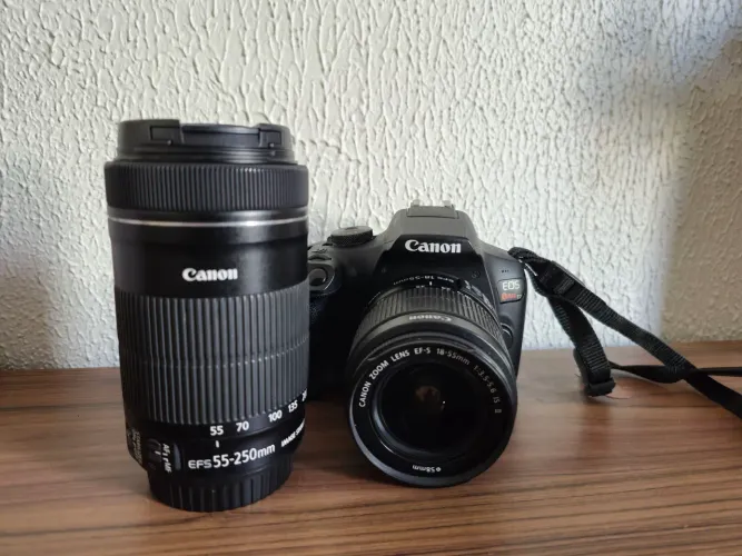 Canon Rebel T7 (lente do kit+macro)