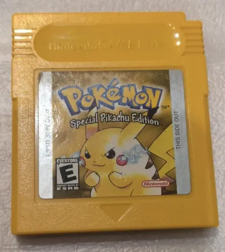 Pokemon Yellow Special Pikachu Edition Original pra Game Boy Color apenas R$600,00 no Pix