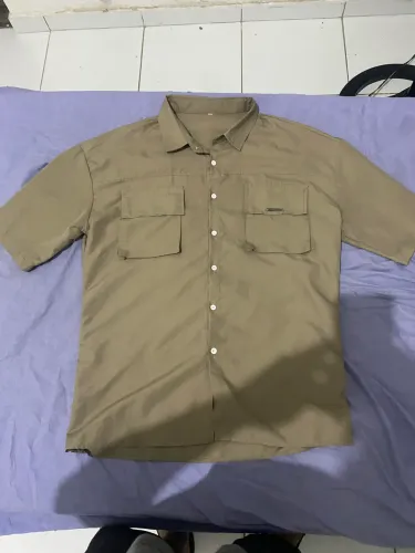 Camisa de botão oversized