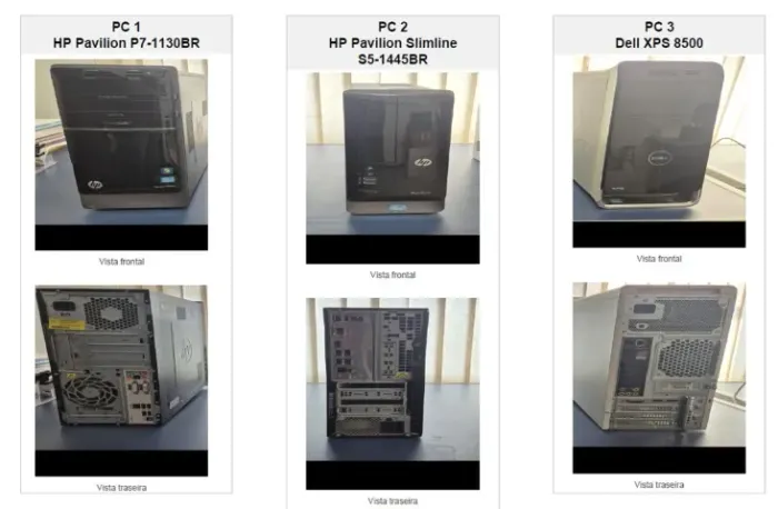 Vendo computadores usados em bom estado