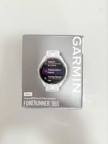 Relógio Garmim Forerunner 965 Branco 47mm Touchscreen