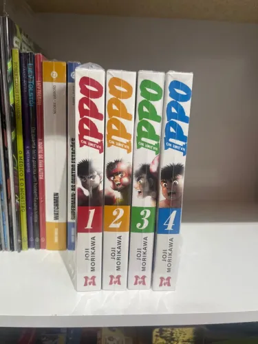Mangá Hajime no Ippo Vols. 1 - 4