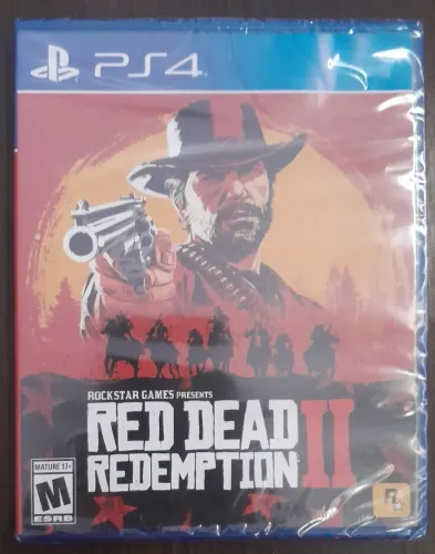Red Dead Redemption 2 Jogo Ps4 Físico Lacrado