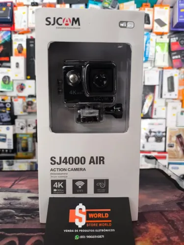 * Câmera esportiva Sjcam sj4000 Air Wi-fi Original - Loja Store World