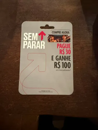 Tag sem parar para ativação 