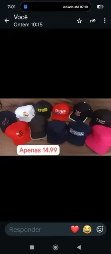 Chapéu bordados perfeitos p vender rápido