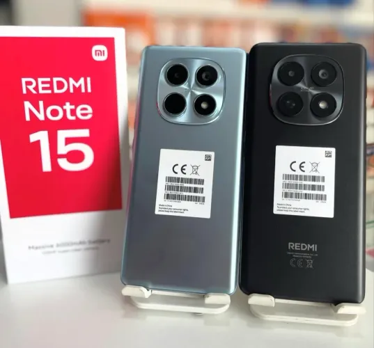 REDMI NOTE 15 4G (128GB 6GB RAM PRETO AZUL) LACRADO CAPA E PELÍCULA