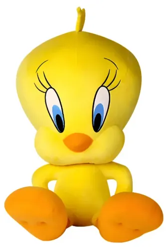 Pelúcia Looney Tunes Piu - Piu 1 Metro 100cm Gigante Amarelo
