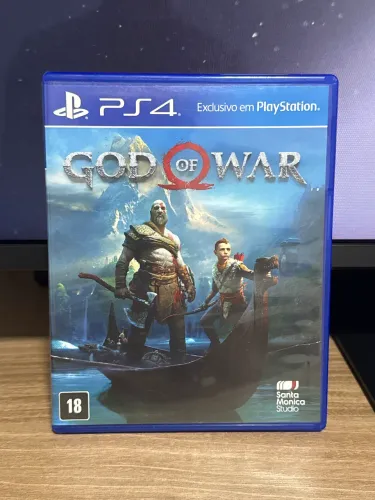 Jogo God of War - PS4 Black Label mídia física