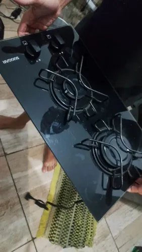 Fogão cooktop eletrico duas bocas suggar novo usado 2 vezes