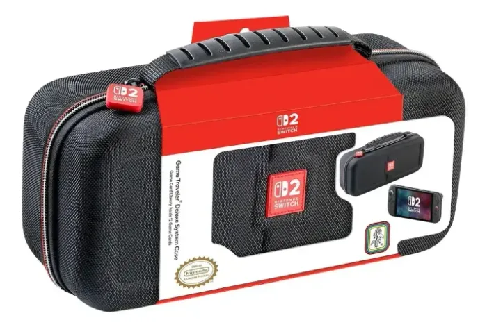 Capa Deluxe Premium Rds Nintendo Switch 2 Oled Preto (Lacrado)