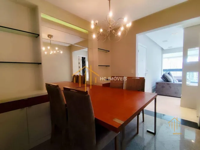 Apartamento com 3 dormitórios para alugar, 106 m² por R$ 9.556/mês - Jardim Anália Franco