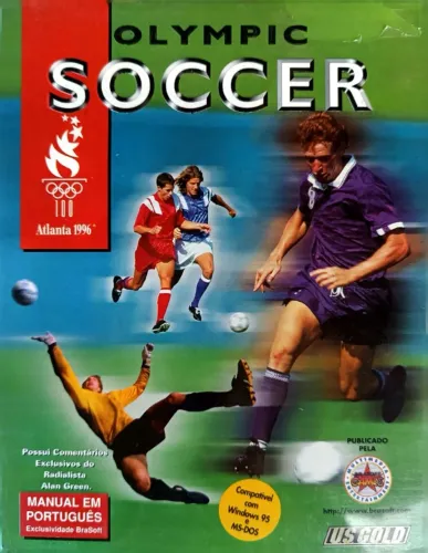 cd de jogo olympic soccer atlanta 1996 lacrado de fabrica 36cx