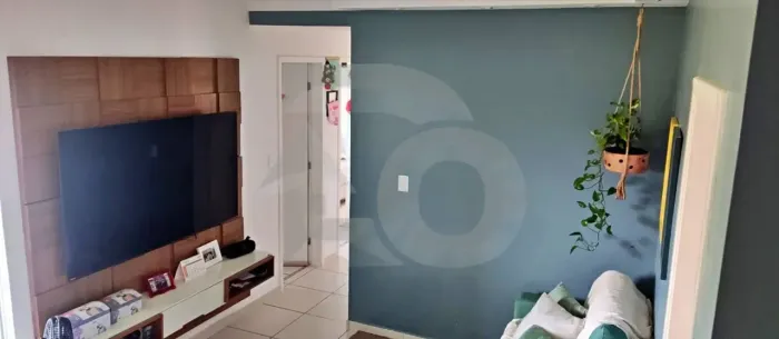 Brisas Vida Bela: Apartamento 3/4 com Varanda e Cortina de Vidro