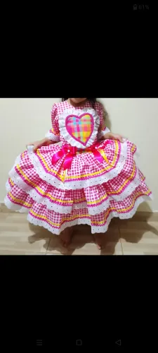 Vestido de arraial 