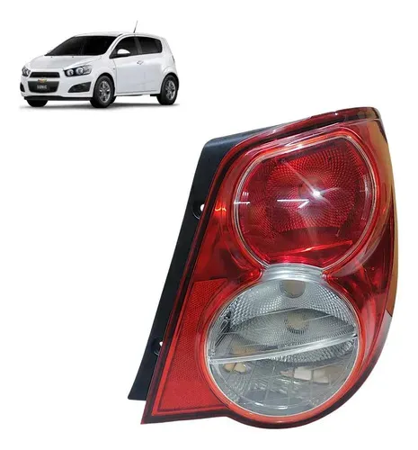 Lanterna Traseira Chevrolet Sonic 2012 A 2014 Direita Direito/passageiro Vermelho