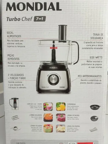 Jarra multiprocessador Mundial completa com lâminas