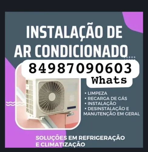 Instalação de ar condicionado 