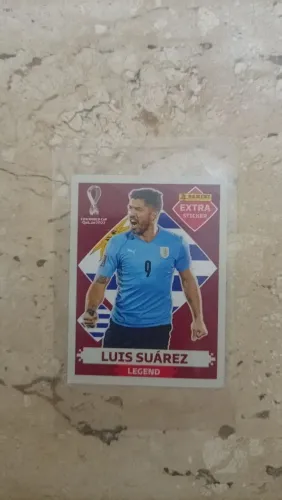 Figurinha Luis Suárez Bordo de 2022