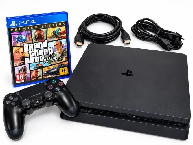 PS4 Slim 1TB + GTA V