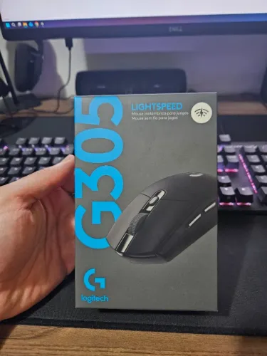 Mouse gamer sem fio Logitech G305