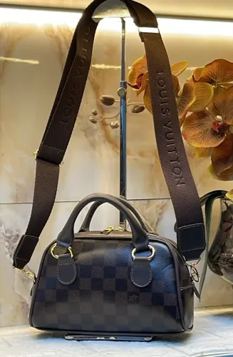 Bolsa/Mala Louis Vuitton Speedy Bandoulière Lona Monograma (c'alça de ombro ajustável)