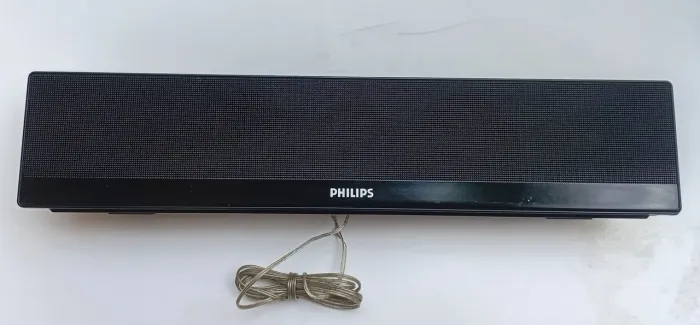 CAIXA ACÚSTICA CENTRAL PHILIPS 3 VIAS 6 OMHS