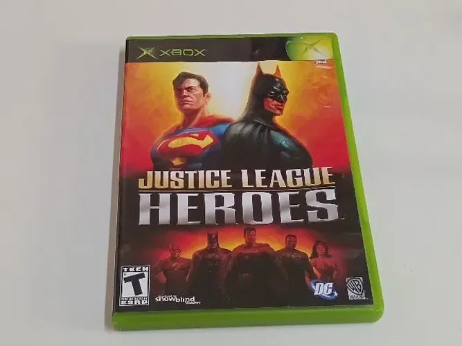 Justice League Heroes - Original Americano para Xbox Clássico
