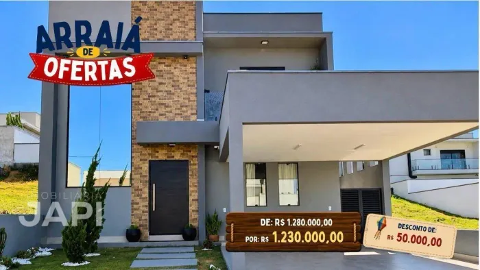 Casa com 3 dormitórios à venda, 232 m² por R$ 1.230.000,00 - Itupeva - Itupeva/SP