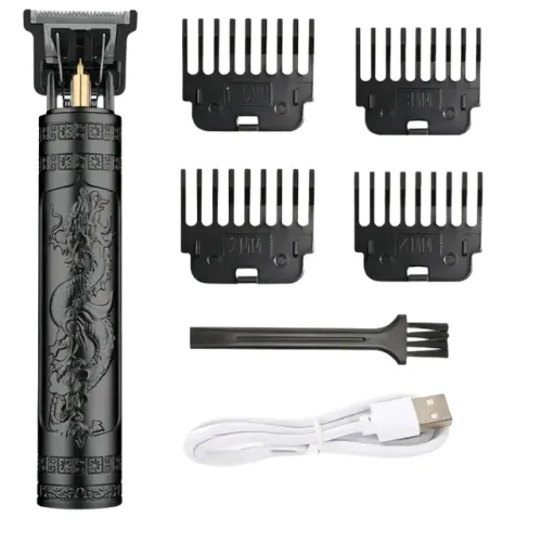 Máquina De Cortar Cabelo E Aparador De Barba Profissional
