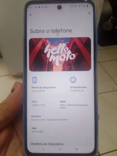 Vendo celular moto g 35 256 gigas