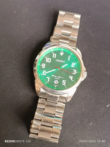 Relógio Orient Quartzo Verde Masculino 
