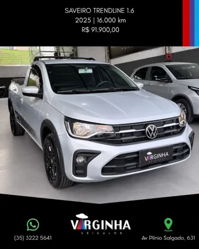 Volkswagen Saveiro Trendline 1.6 Total Flex 16V 2025