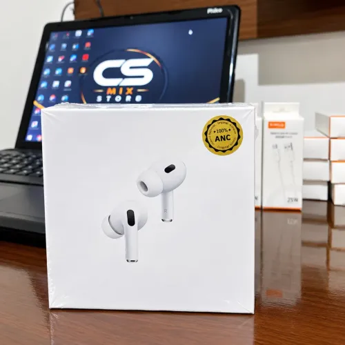 Fone de Ouvido AirPods Pro 3 Com selo original ANC + BRINDE