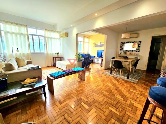 Apartamento à Venda em Botafogo RJ: 103m², 3 quartos, 1 vaga