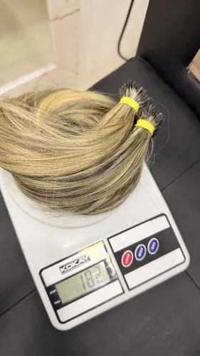 Cabelo Brasileiro Premium já limpo 182gr 52cm 