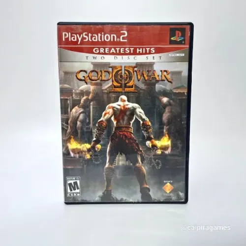 God of war 2 playstation 2 ps2 original ref02