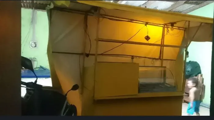 Carrinho de lanche  +duas cadeiras e o dois banquinhos ,menor valor 1000 
