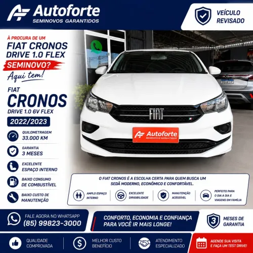 Fiat Cronos Drive 1.0 6V 2023