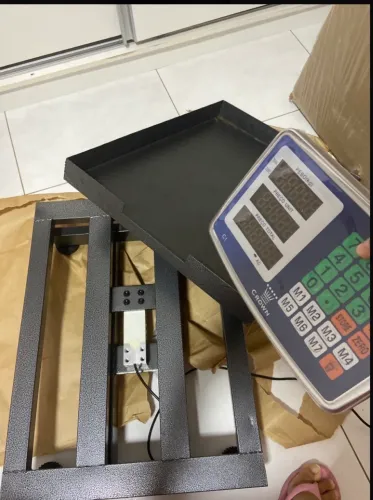 Balança Plataforma 500kg 600kg 700kg 60x45cm 100/220v