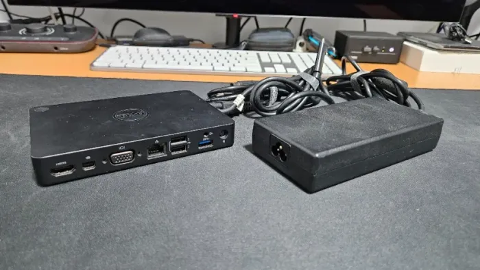 Dell Dock WD15 USB-C - Hub Completo com Vídeo, Rede e Carregamento (Funcionando 100%)