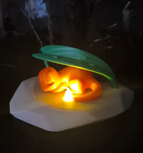 pokémon charmander luminária 