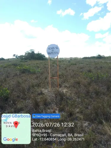 Terreno em frente ao CT DO BAHIA