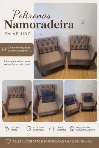 Poltrona namoradeiras