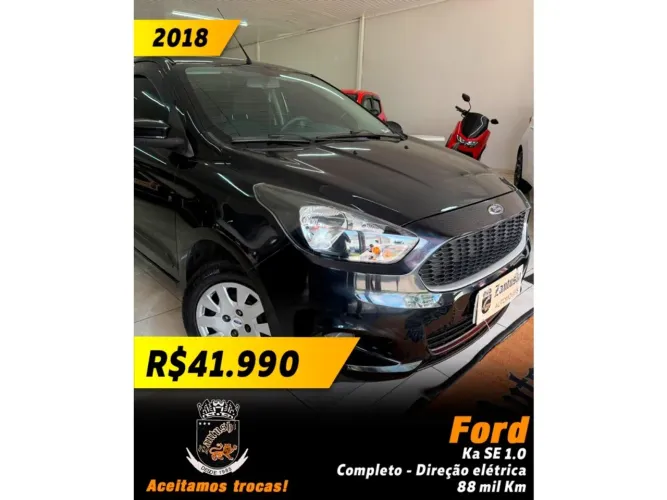 Ford KA 1.0 Se/se Plus Tivct Flex 5P 2018