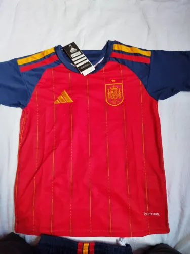Kit Infantil Espanha Campeã
